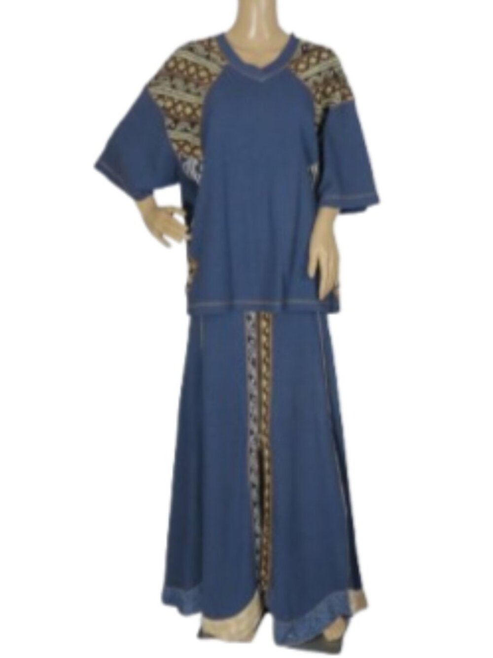 Krakerz Artistic Maxiskirt & Patchwork Top Set - Picture 2 of 10